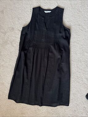 Sonoma Black Sleeveless Midi Dress